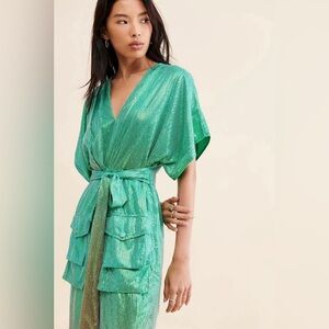 Anthropologie x Bhanuni by Jyoti Ombre Sequin Dress